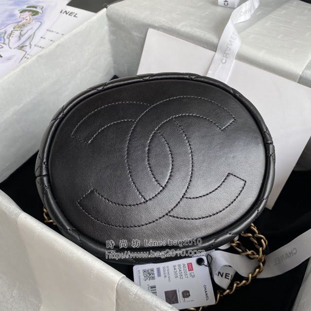 Chanel女包 香奈兒專櫃最新款水桶包 Chanel復古抽繩紐扣包 AS2057  djc4212
